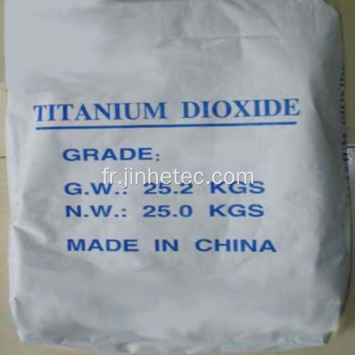 Dioxyde de titane A101 pour la pâte de caoutchouc blanche élastique
